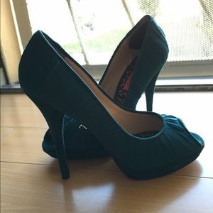 Betsy Johnson Open Toe Pumps