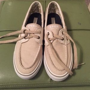 Sperrys. Never been worn. Perfect condition