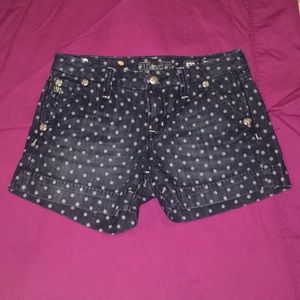 Miss Me blue jean shorts