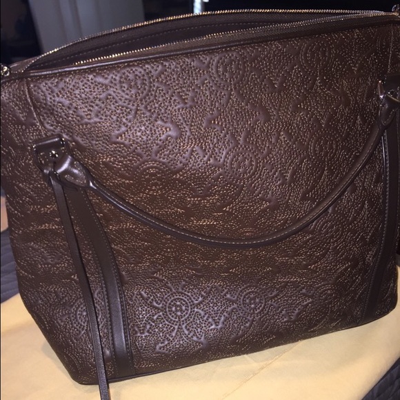 New Louis Vuitton Ixia MM Antheia Choco Hobo - Picture 3 of 4