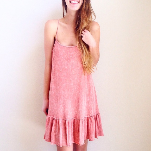 | new | acid wash dress - Picture 2 of 4