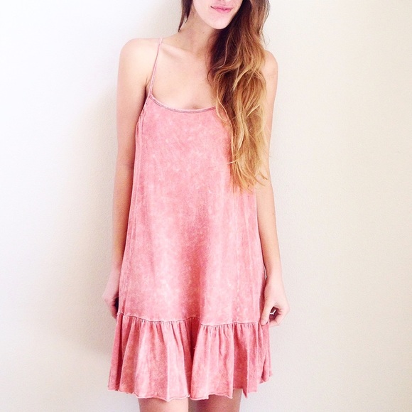 | new | acid wash dress - Picture 4 of 4