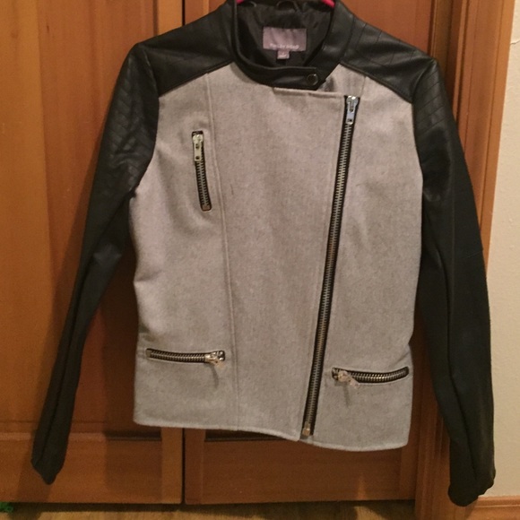 Tinley Road Vegan leather Moto jacket