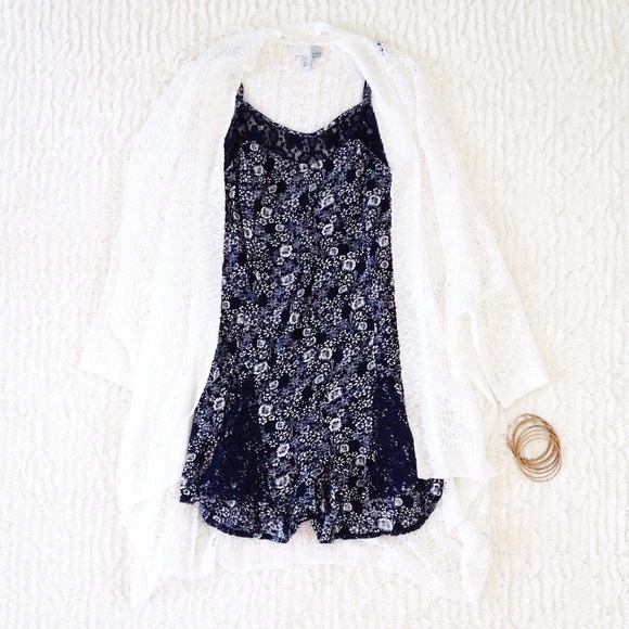 Pants - | new | floral lace romper