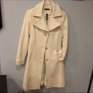 New, Long, White Coat – Never Worn!