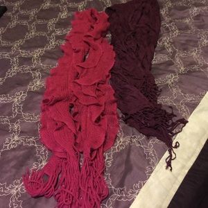 Scarfs $10 for both