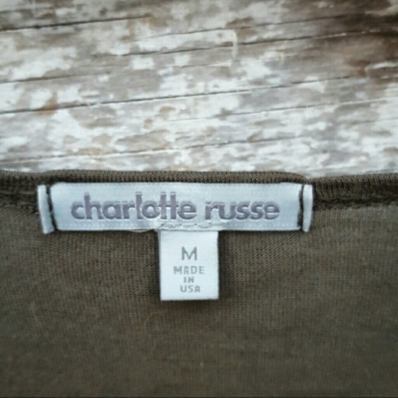 Studded Olive Blouse - Picture 3 of 4