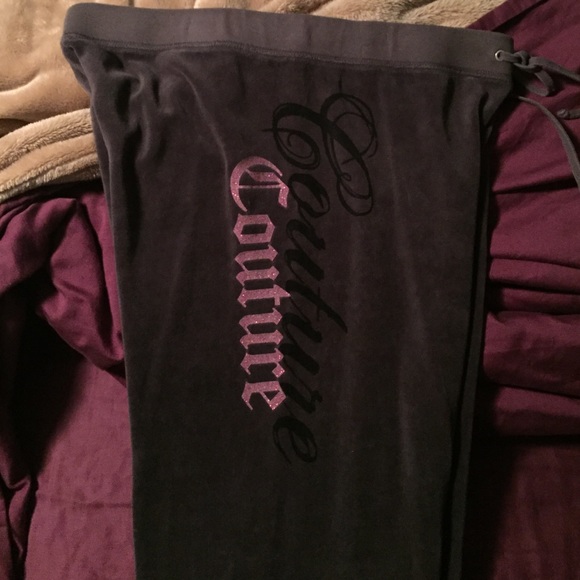 juicy couture velvet sweatpants