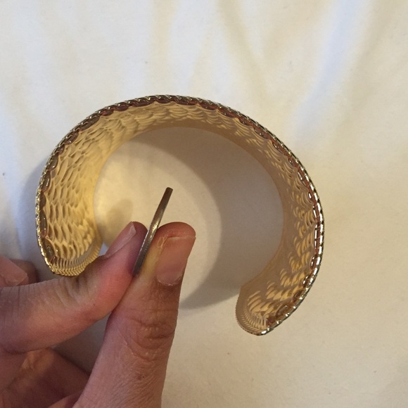 3/20 Hammered Cuff - Picture 3 of 4