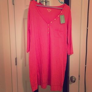 Lily Pulitzer coral palmetto