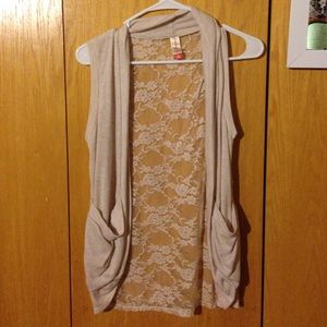 Short sleeve cardigan,