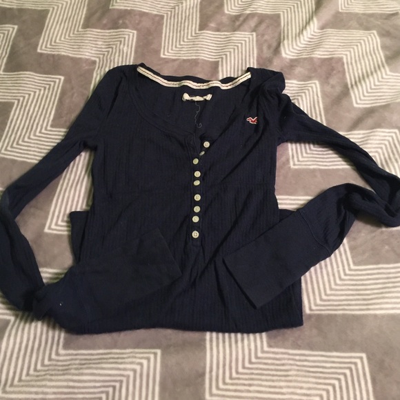 Long sleeve navy