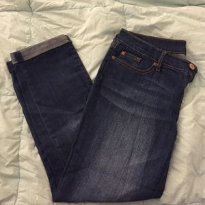 Gap  skinny crop jeans ( 27 waist / size 4)