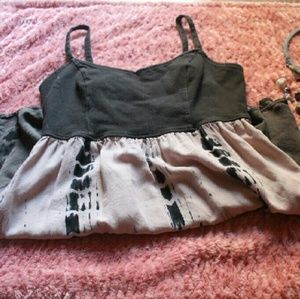 Tie dye summer dress