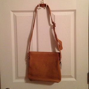 Tan Coach Crossbody bag