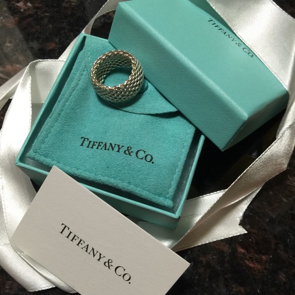 NIB 100% Authentic Tiffany Somerset Ring