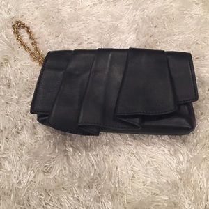 Black Henri Bendel wristlet