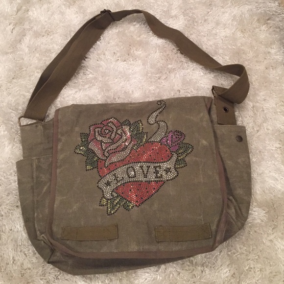 Love cross body school bag - Picture 1 of 1