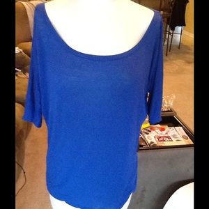 Oversize lightweight knit tunic