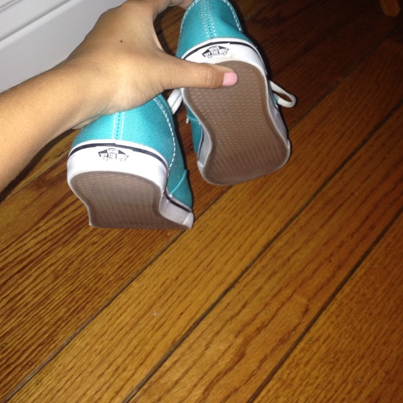 Light Blue Vans - Picture 3 of 4