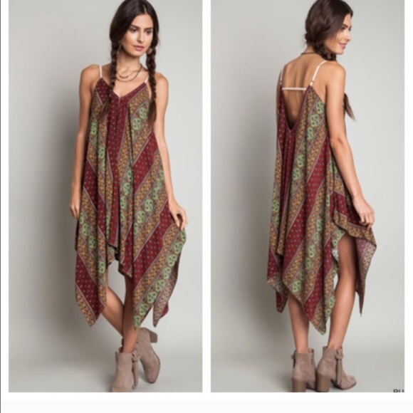 Boho Square Cut Tank