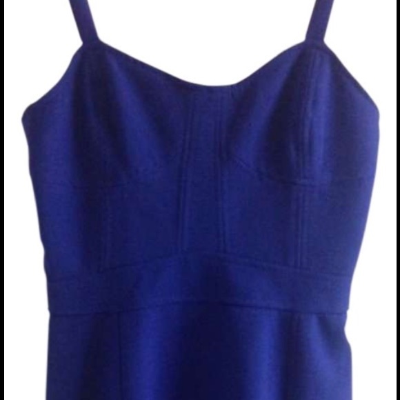 UO Sparkle & Fade Royal Blue Cut Out Dress Small - Picture 2 of 4