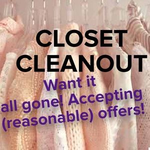 Help me get rid of clothes!! 😊