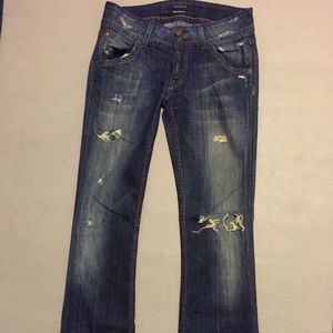 Hudson boot cut jeans size 27