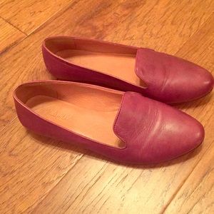Madewell Oxblood Loafers size 8