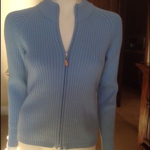 Sky Blue Golf Sweater