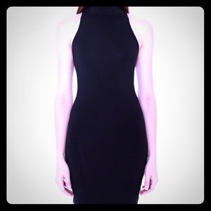 American Apparel Turtleneck Dress XS Black