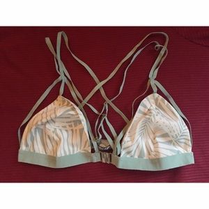 FL&L Blue Desert Palm Bralette