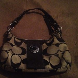 Small coach hang bag