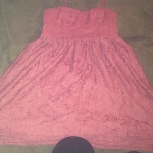 American eagle pink dress