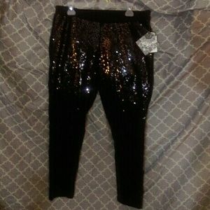 Sequin leggings