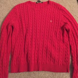 Crew neck pullover sweater. Ralph Lauren.