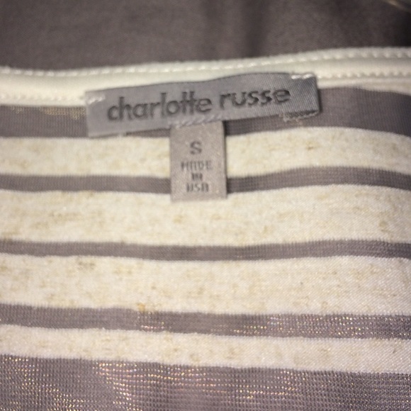 Charlotte Russe lace crop top - Picture 3 of 4
