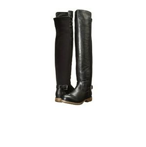 Dirty Laundry black over the knee