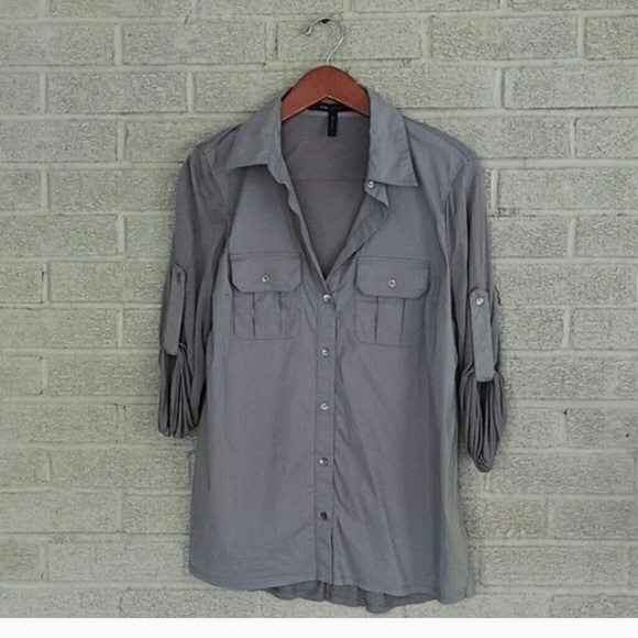 BCBG Maxazaria collared shirt