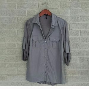 BCBG Maxazaria collared shirt