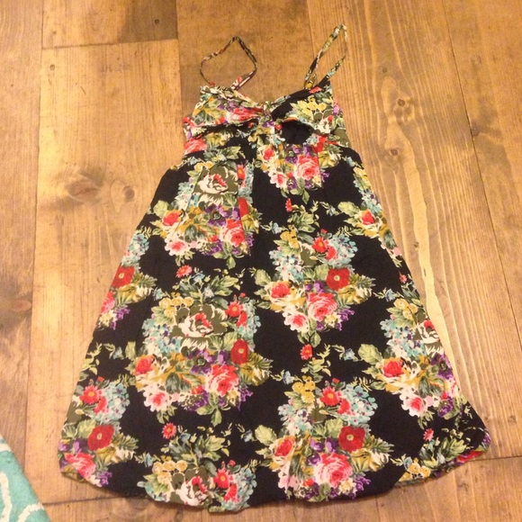 Floral print dress