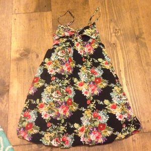 Floral print dress