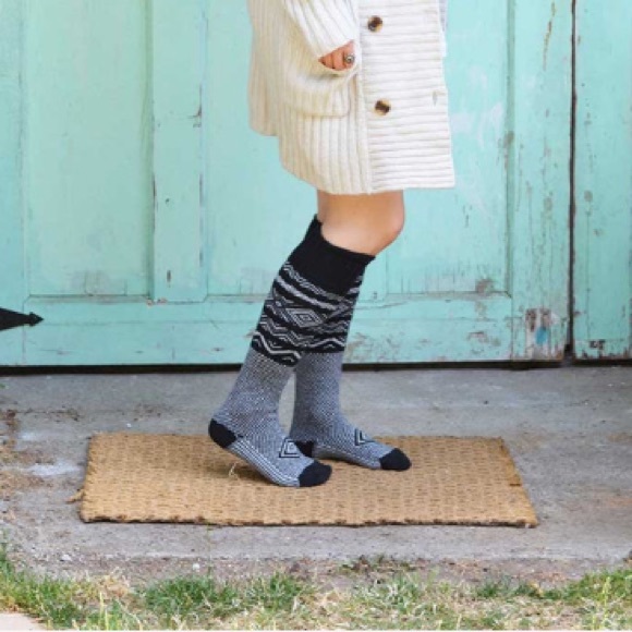 Scandinavian Black Knee High Stockings!