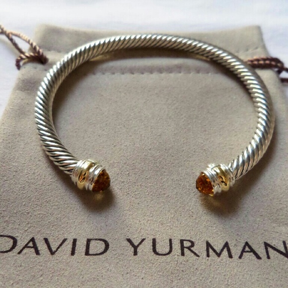 Classic Bracelet with Gold and Citrine