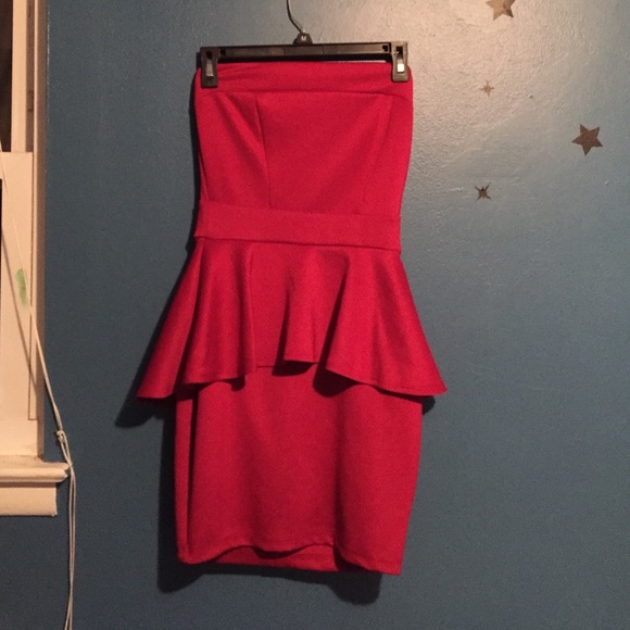 RED DRESS FROM MACYS