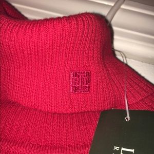 Red Ralph Lauren Turtle Neck