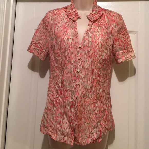 Banana Republic silk / cotton top.