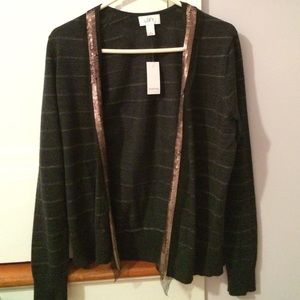 Black cardigan Ann Taylor loft