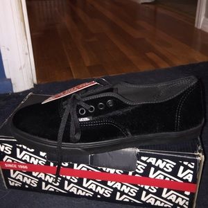 BRAND NEW VELVET VANS