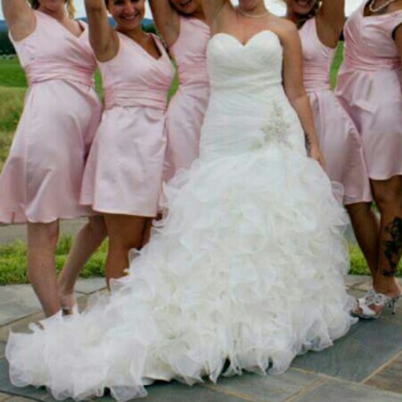 Allure Couture Mermaid Wedding Gown OBO PLZ SHARE!